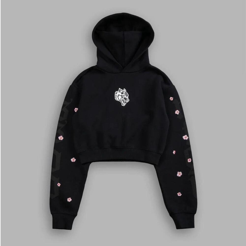 Darc sport small blossom cropped hoodie